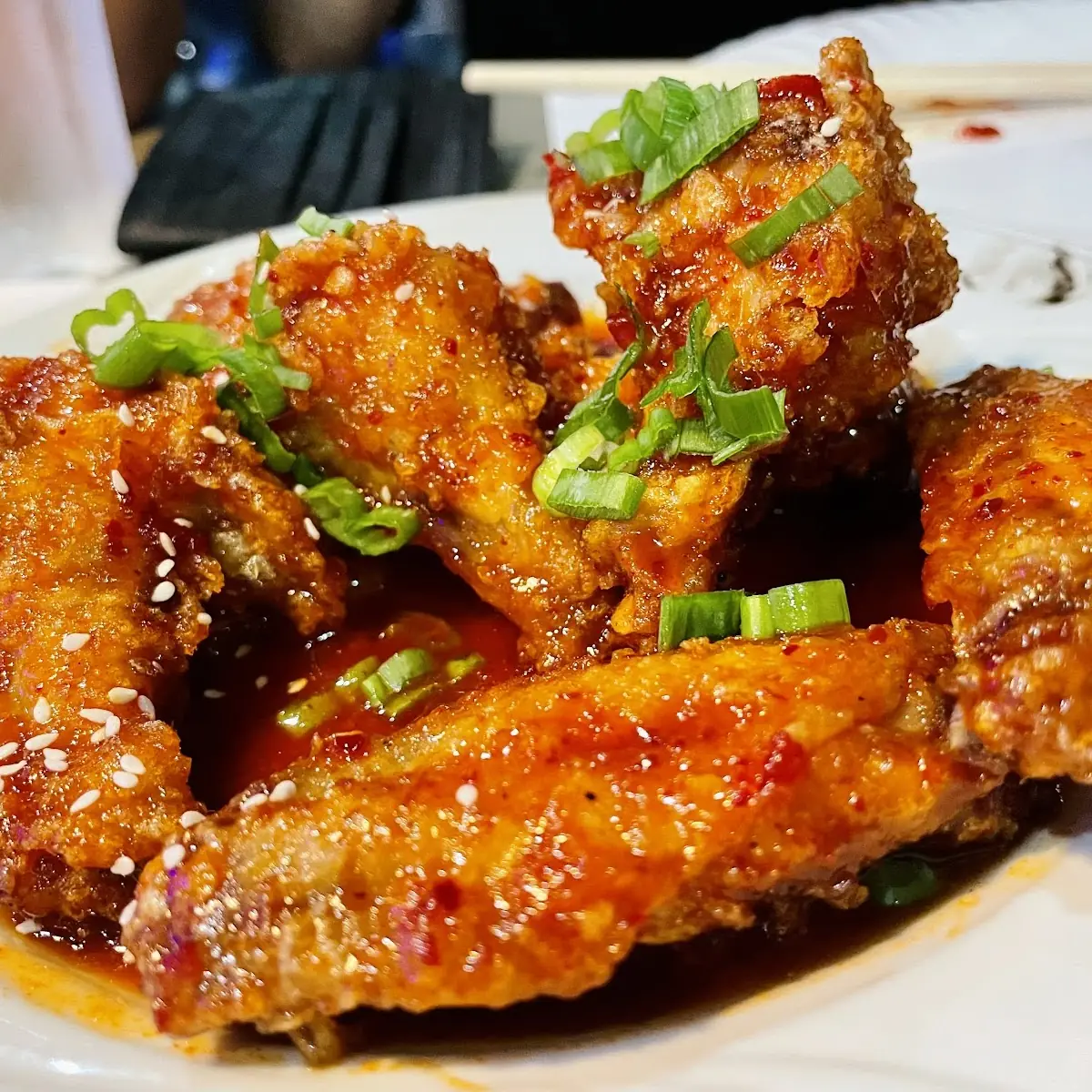 Spicy Korean Chicken Wings 12 pcs