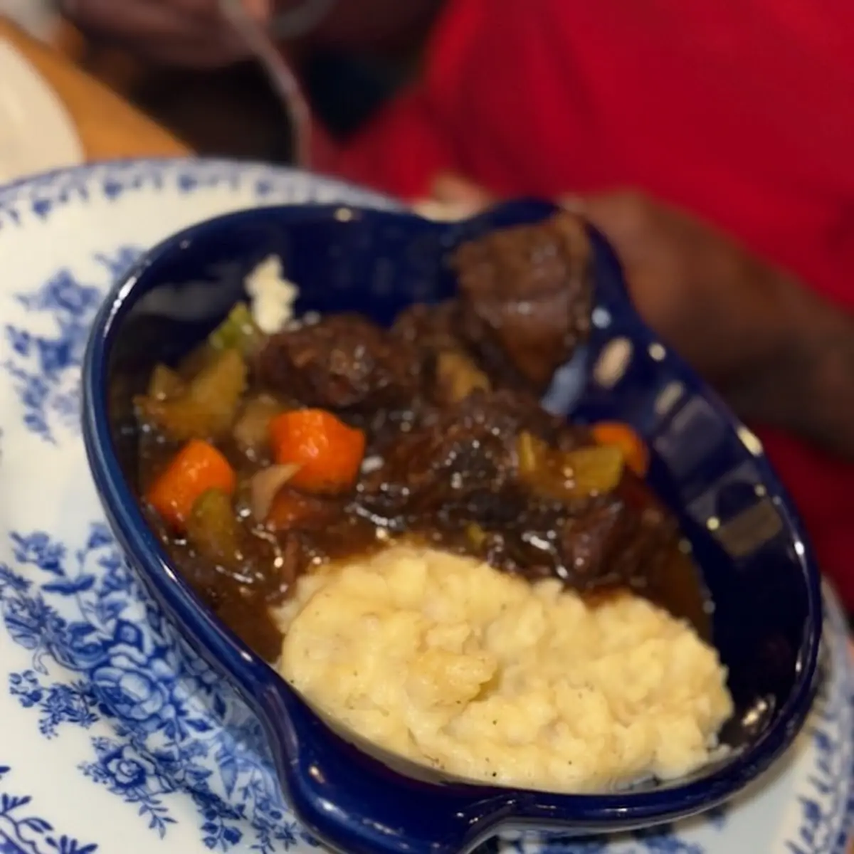 Pot Roast with Mashed Potatoes
