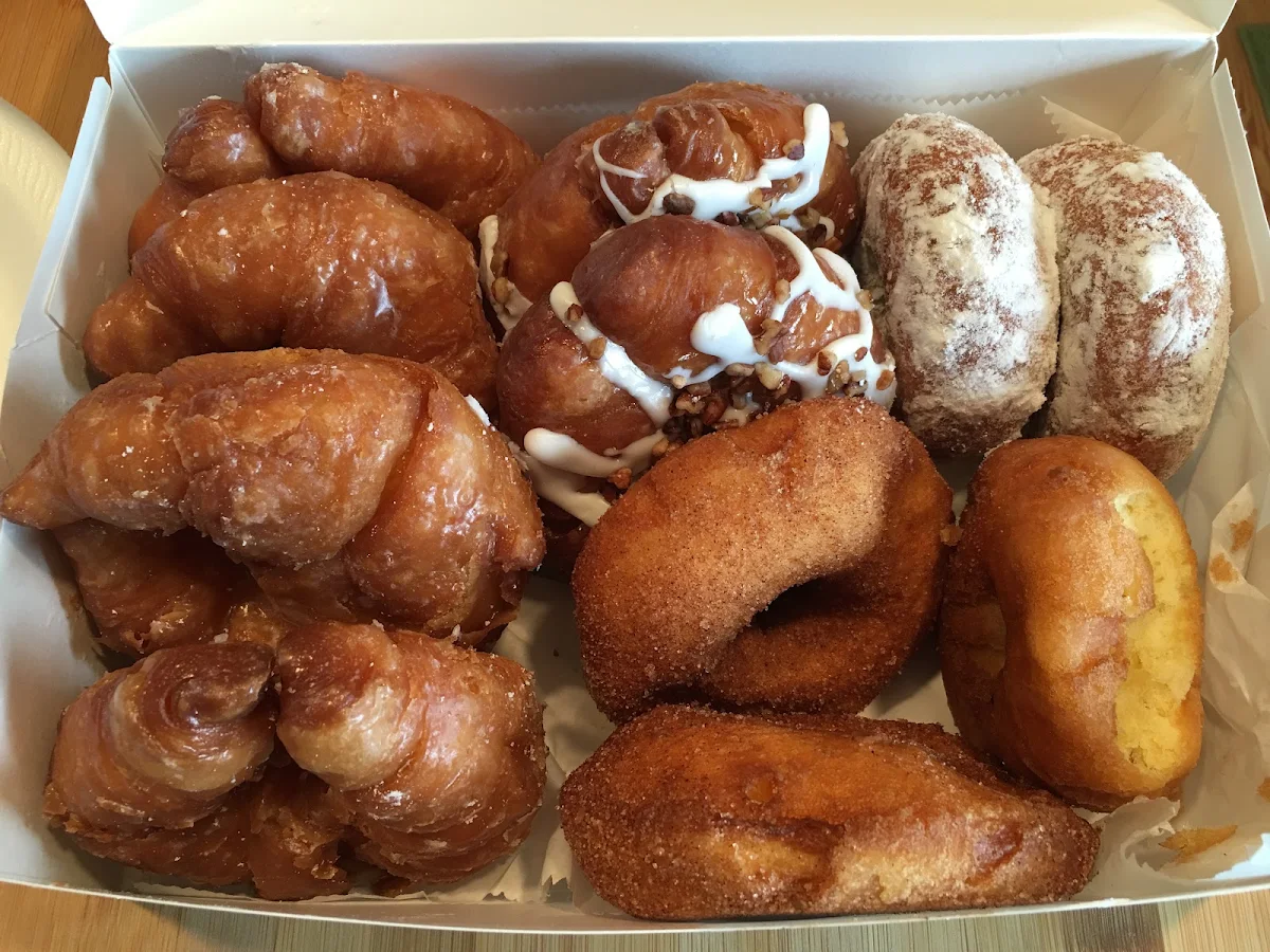 Deep Fried Glazed Croissants