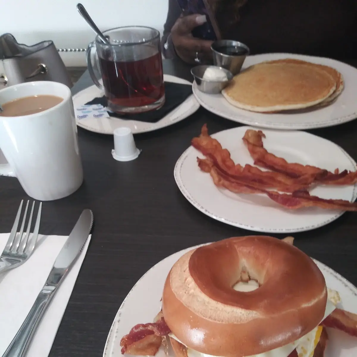 Bacon Egg Cheese Bagel