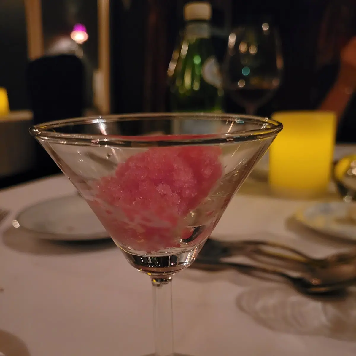 Cranberry Orange Granita