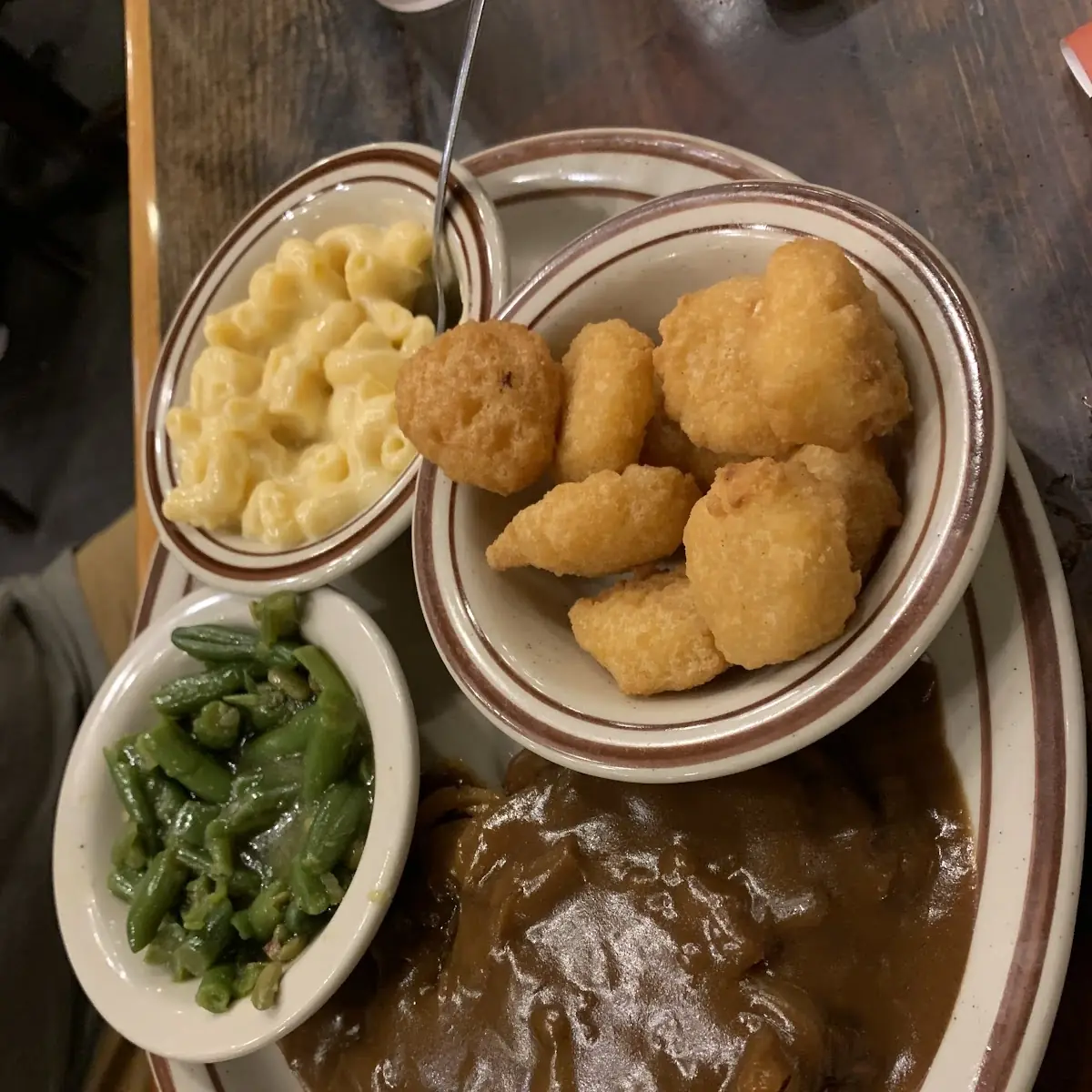 Hamburger Steak Green Beans