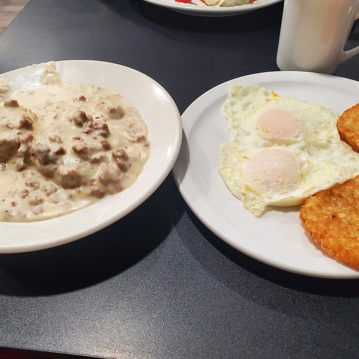 Sausage Gravy and Biscuits