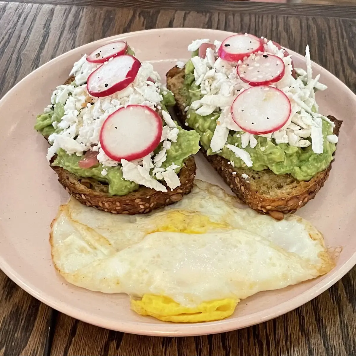 Avocado Toast with Radish