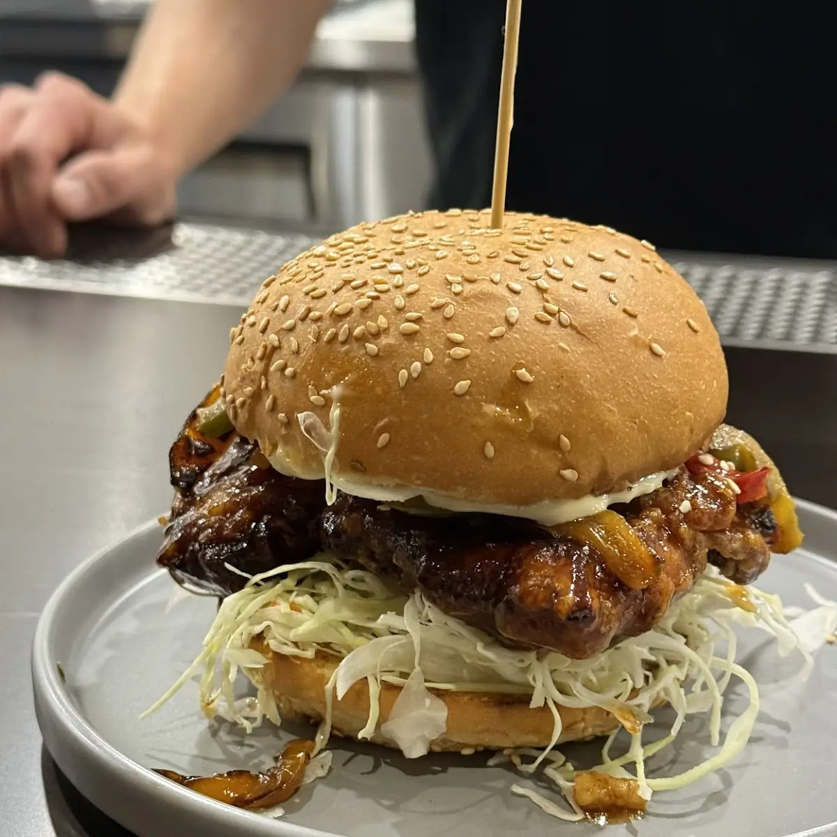 General Kim’S Chicken Sandwich