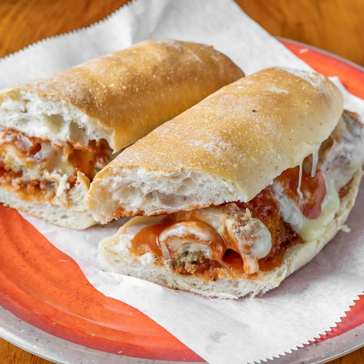Sausage Parm Sandwich