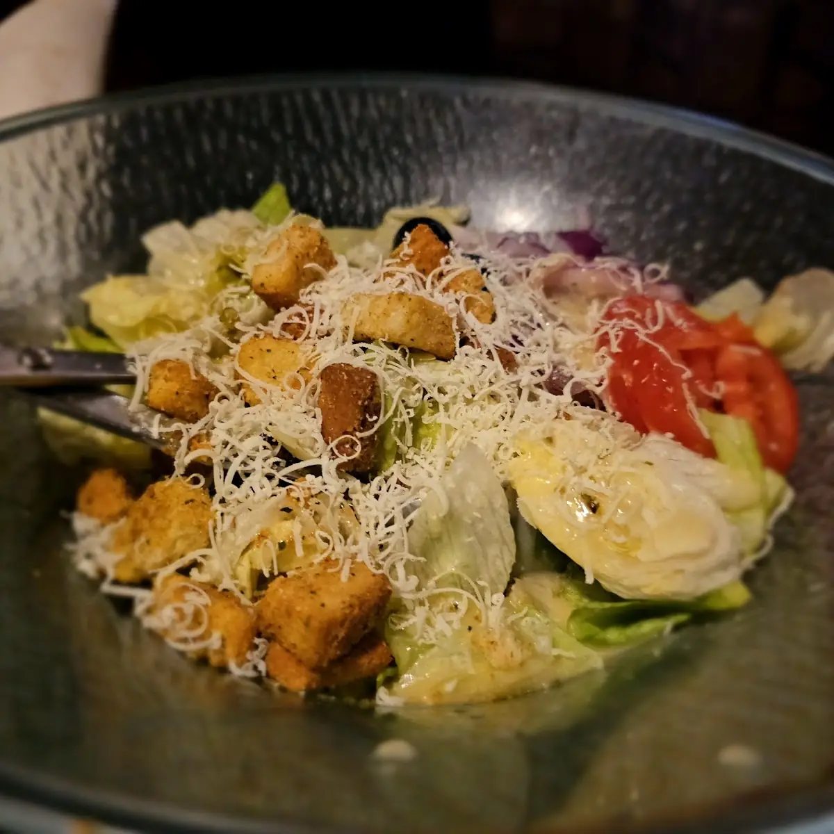 Salad at Olive Garden