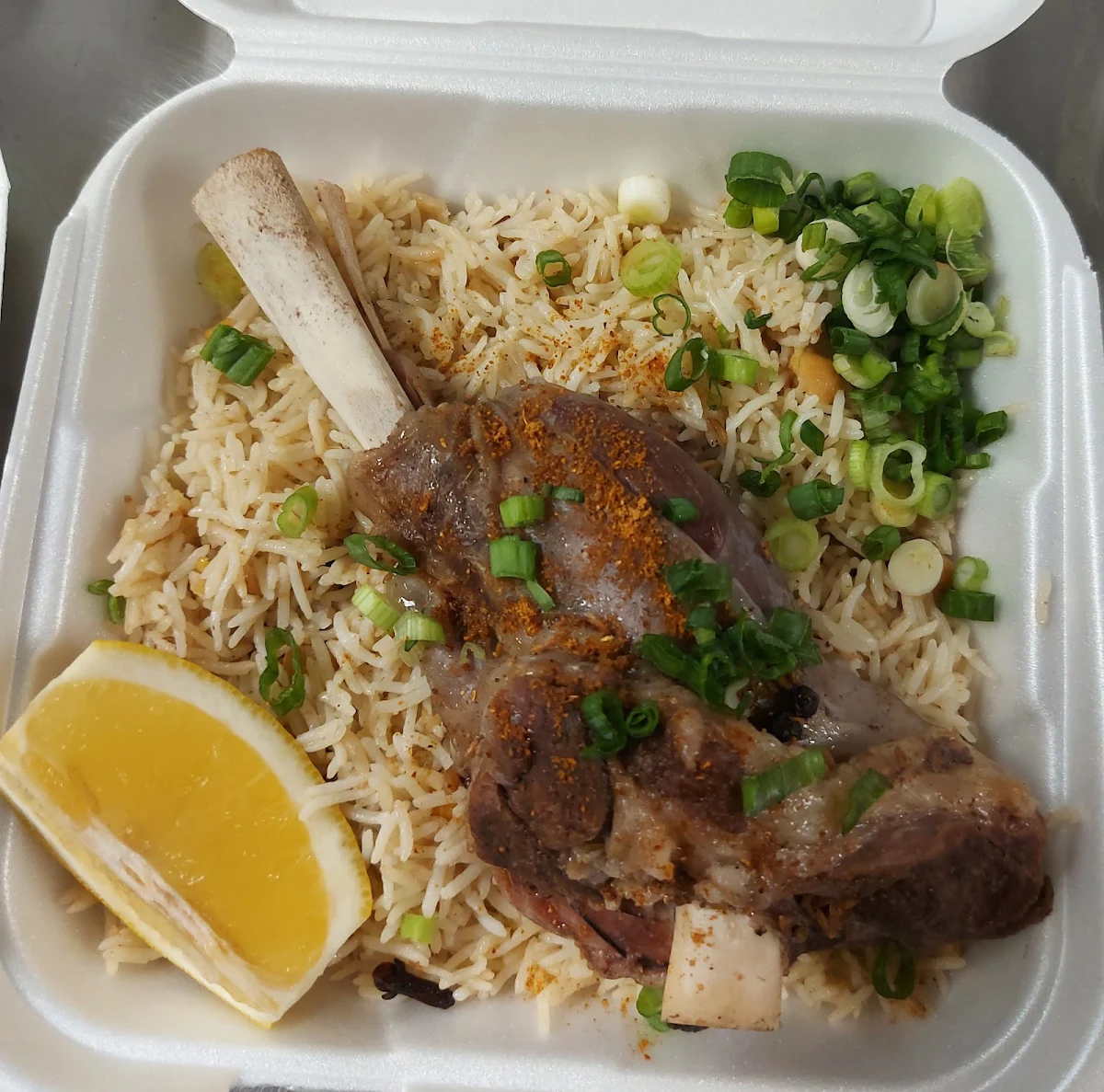 Lamb Skank Pulao