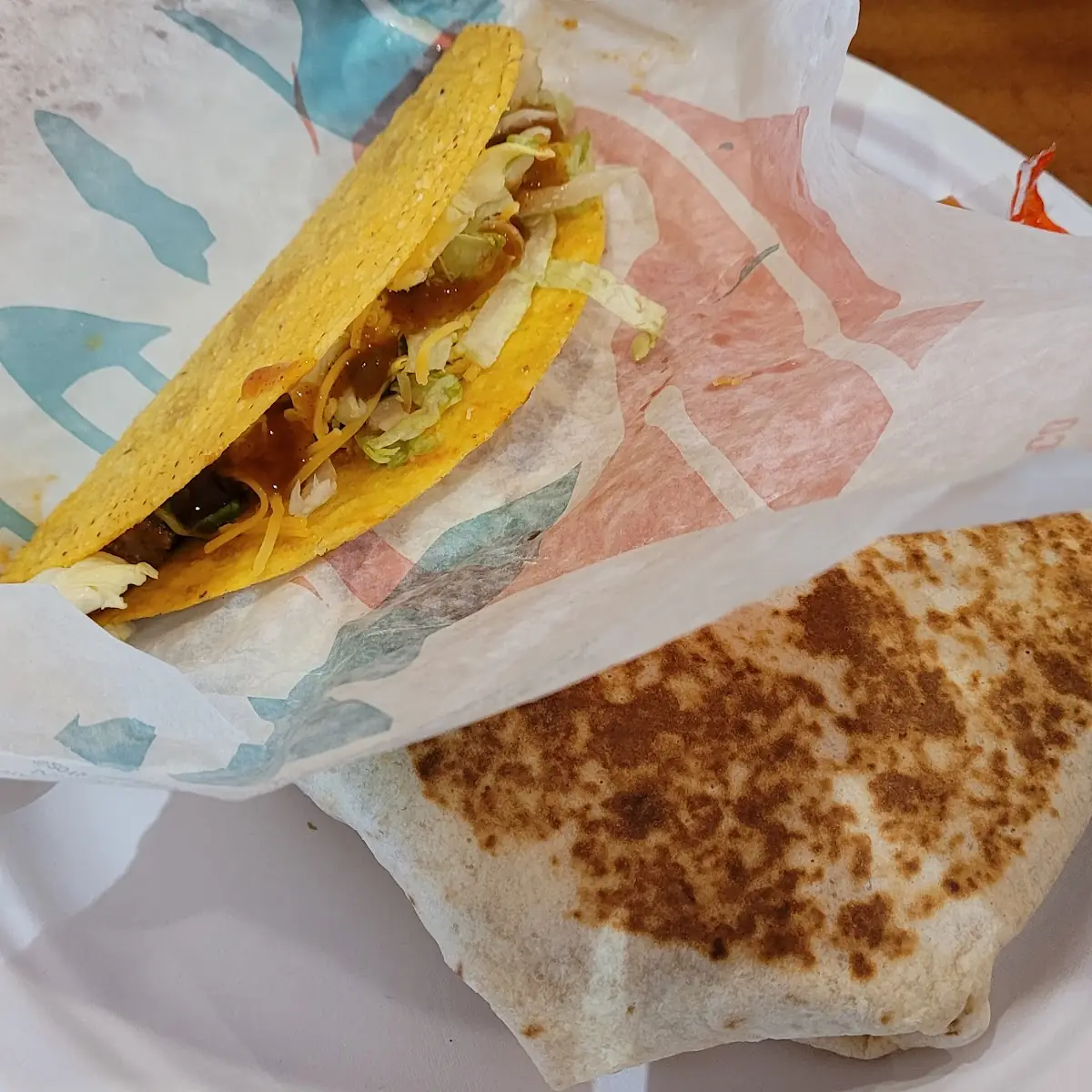 Crunch Wrap Supreme with Hard Taco
