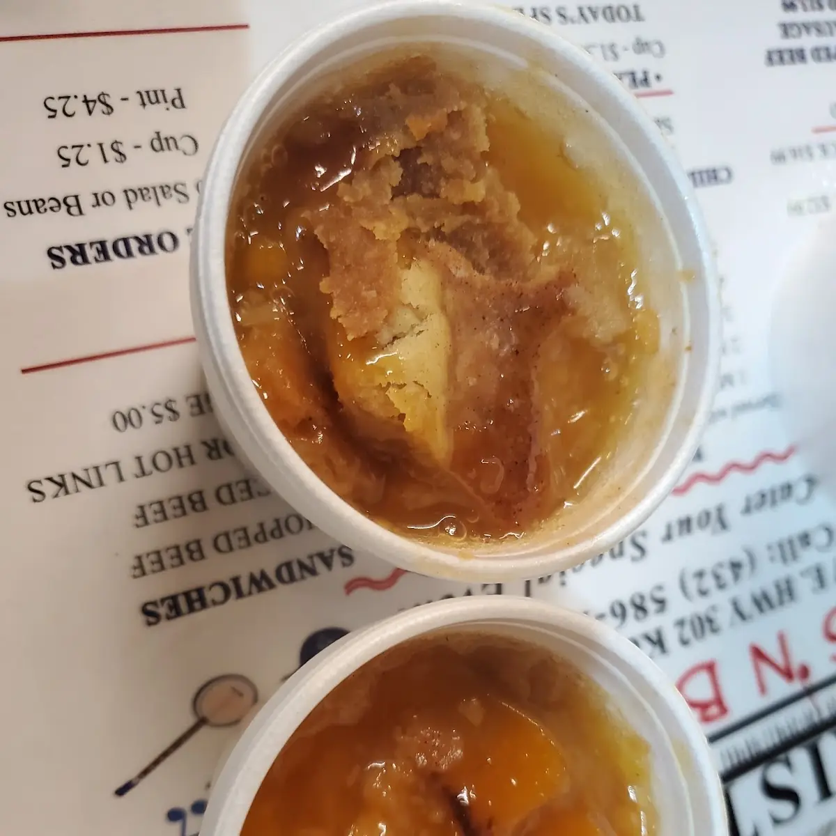 Peach Cobbler - Pint