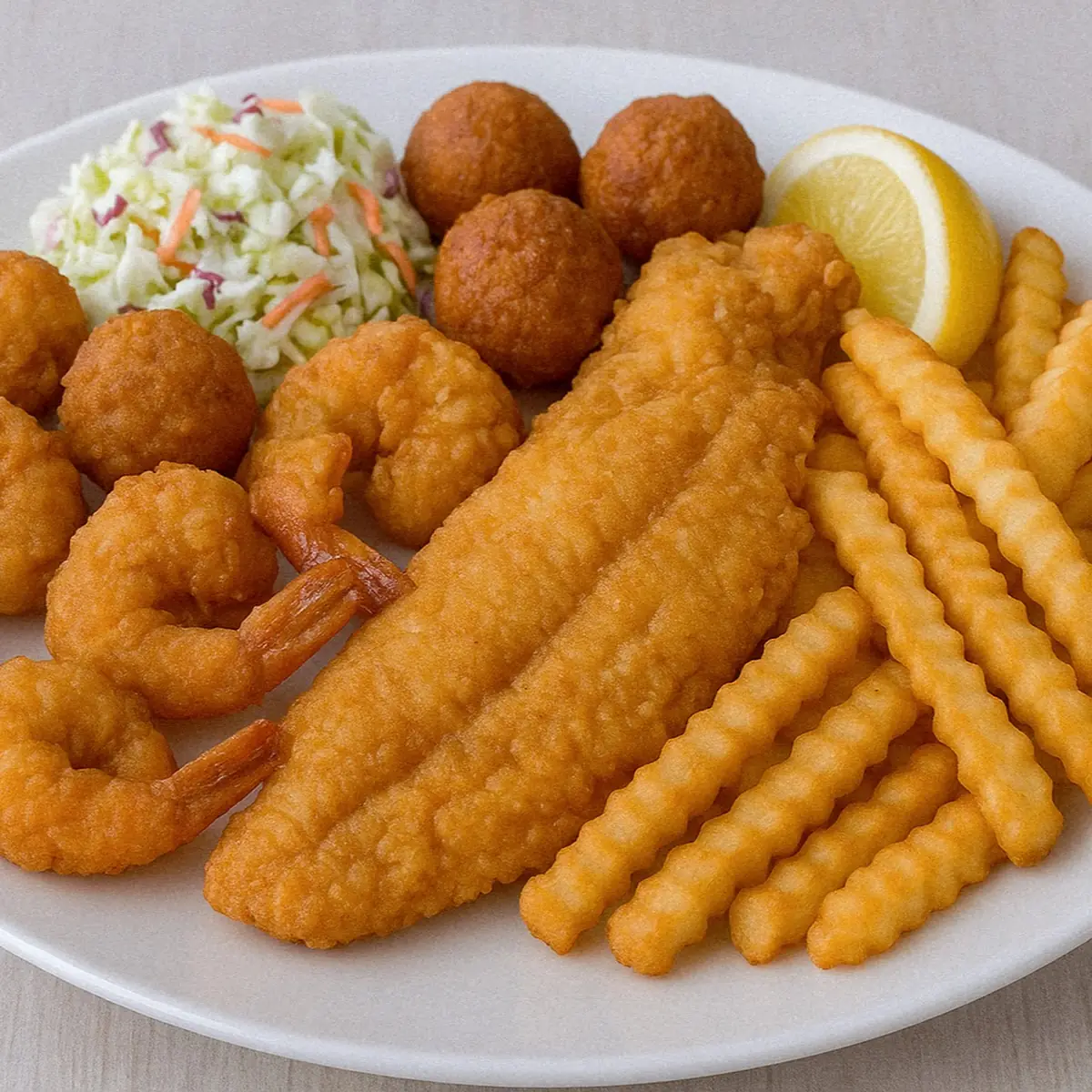 Fried Shrimp & Fries