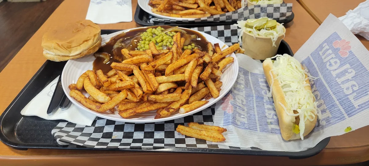 Hamburger Steak, Frites2