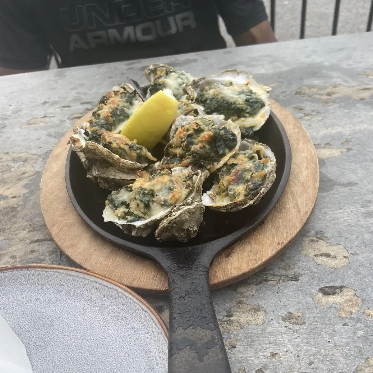 Oysters Rockefeller