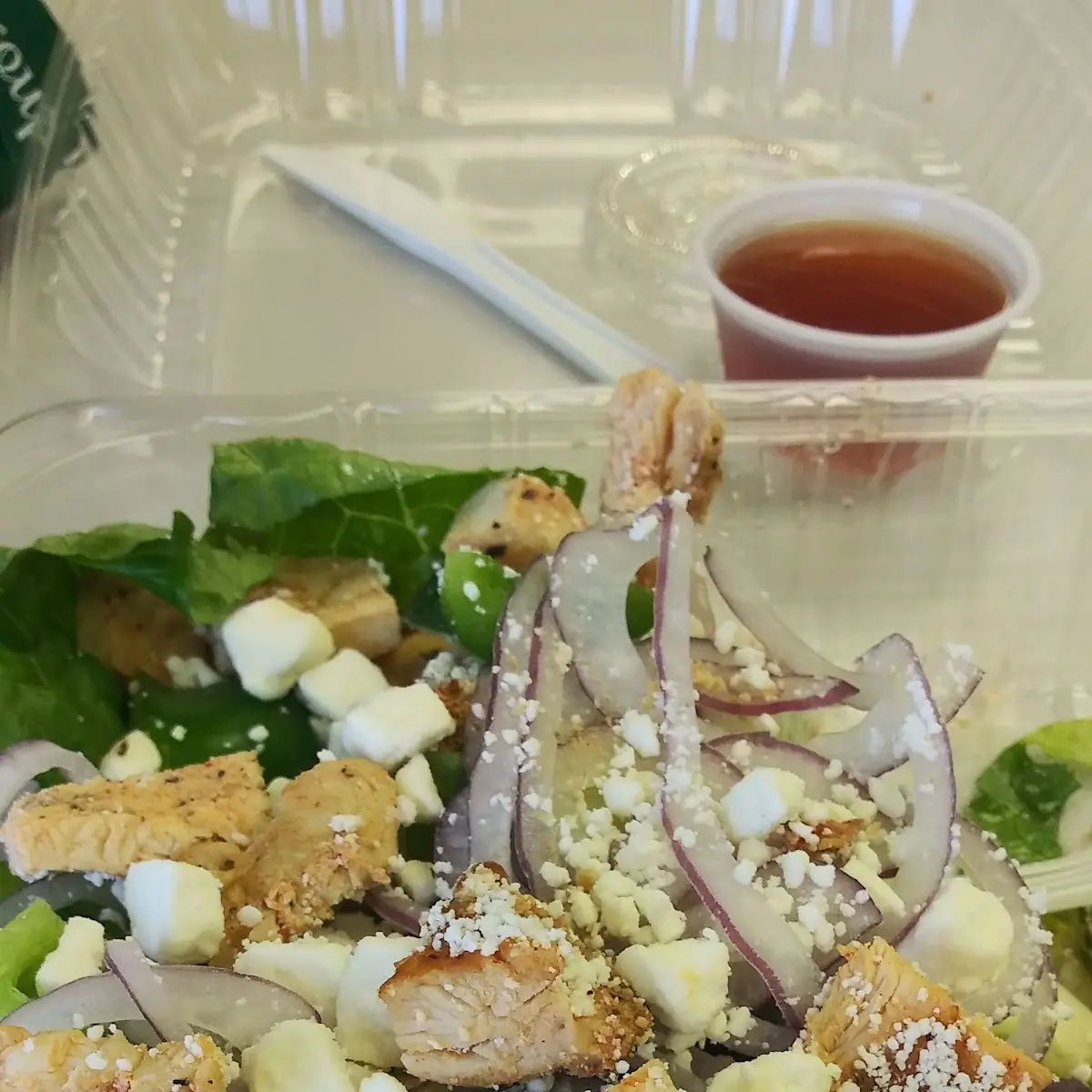 Grilled Chicken Greek Salad