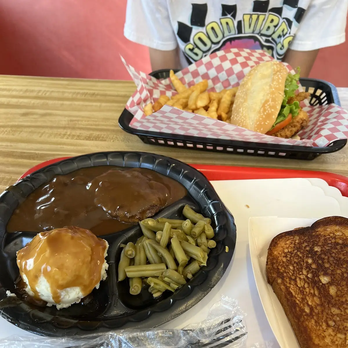 Hamburger Patty Dinner