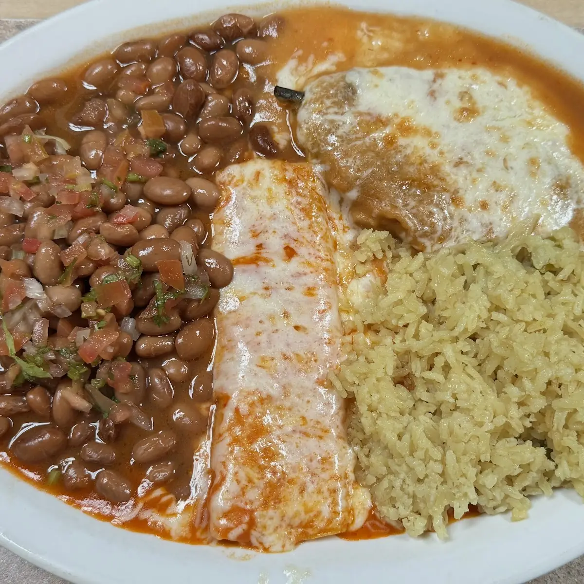Cheese Enchilada Chili Relleno