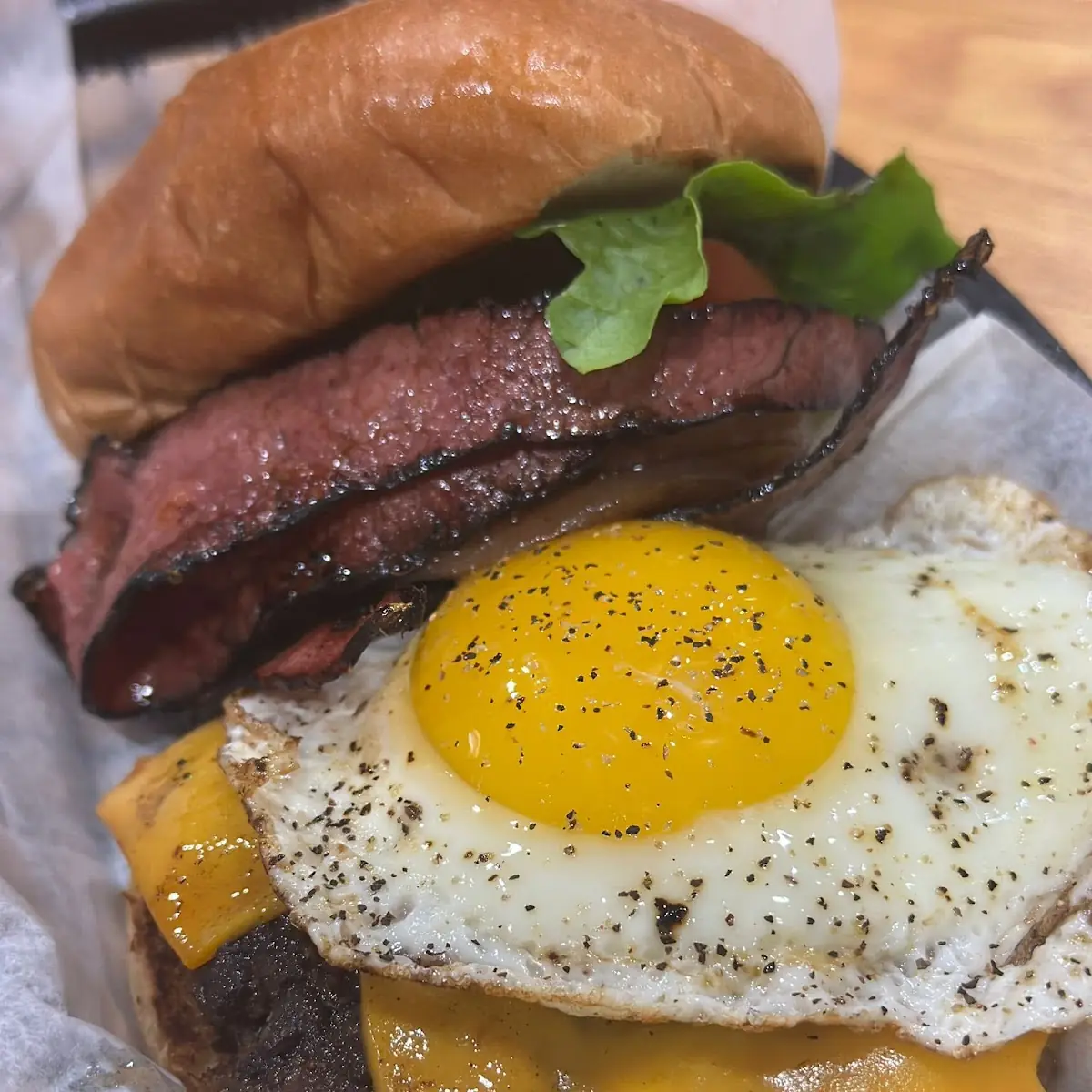 Ben's Breakfast Burger