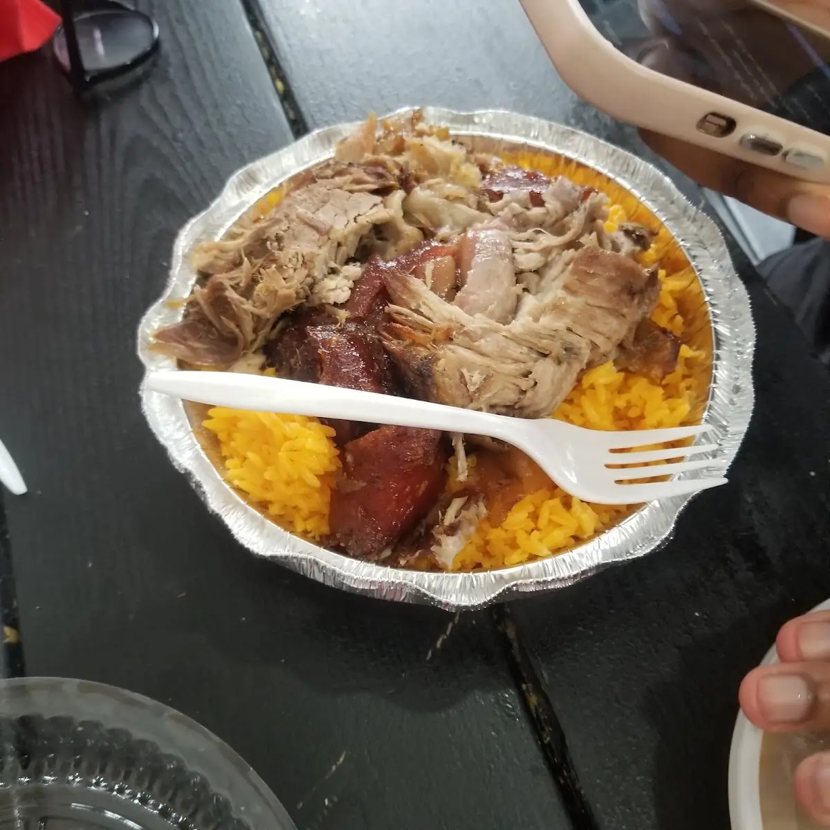 Pernil with Yellow Rice