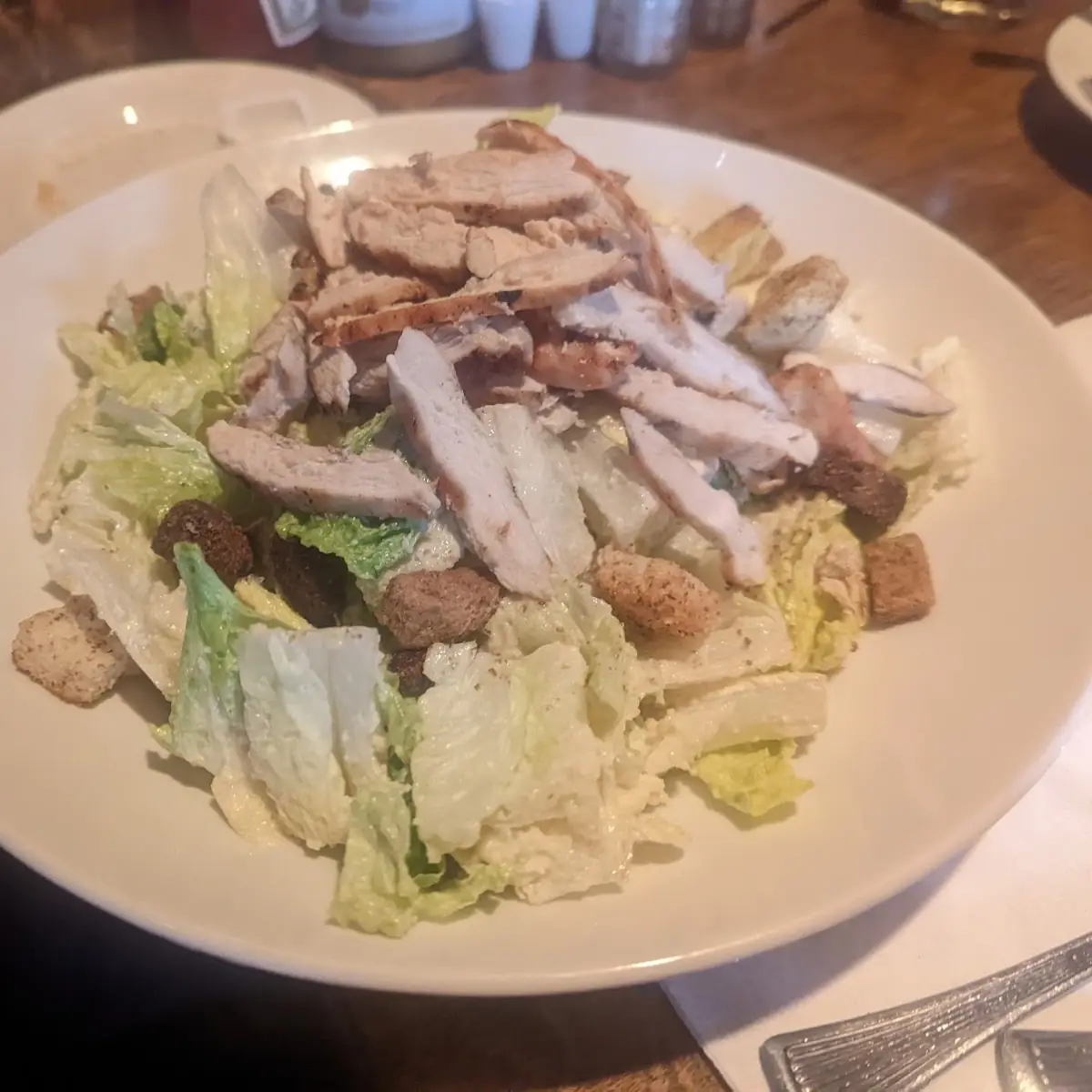 Grilled Chicken Caesar Salad