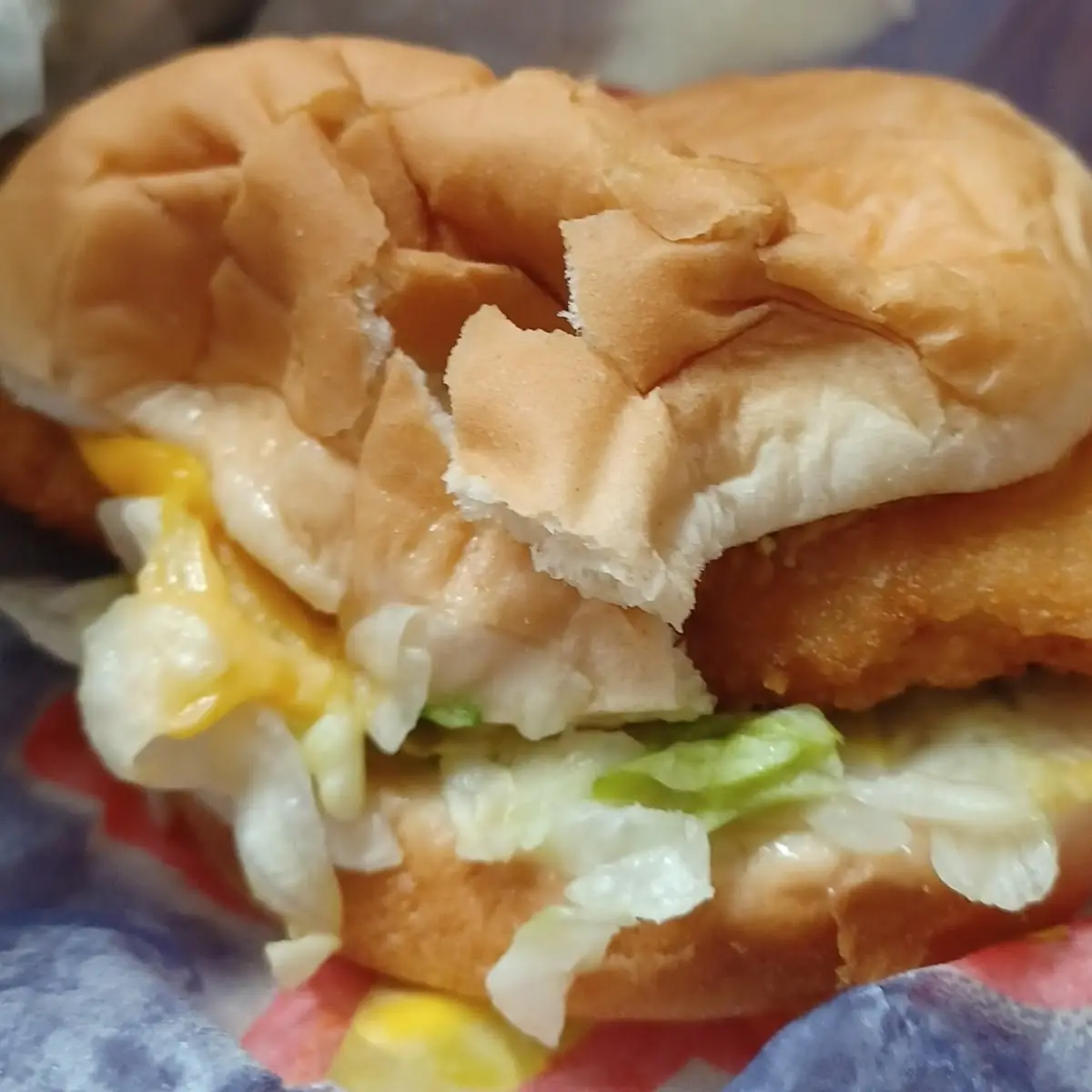 Fish Fillet Burger