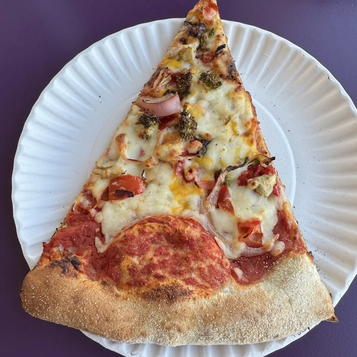 Veggie Pizza with Artichoke