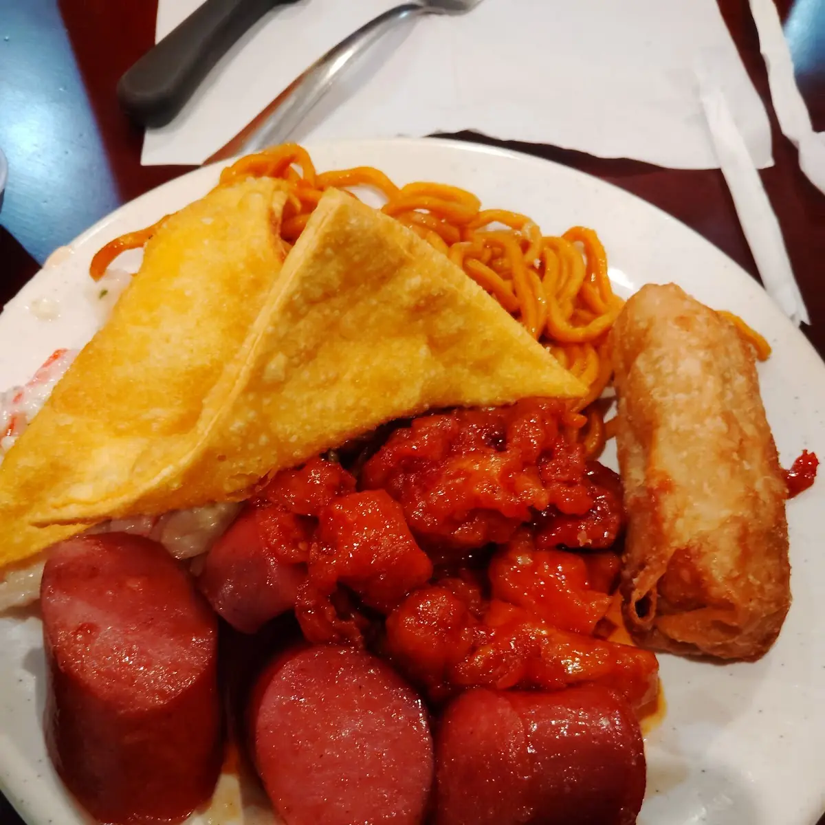 Roast Pork Egg Roll