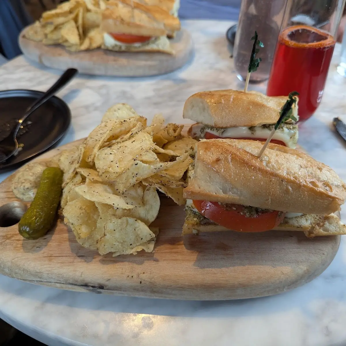 Special Grilled Cheese and Tomato