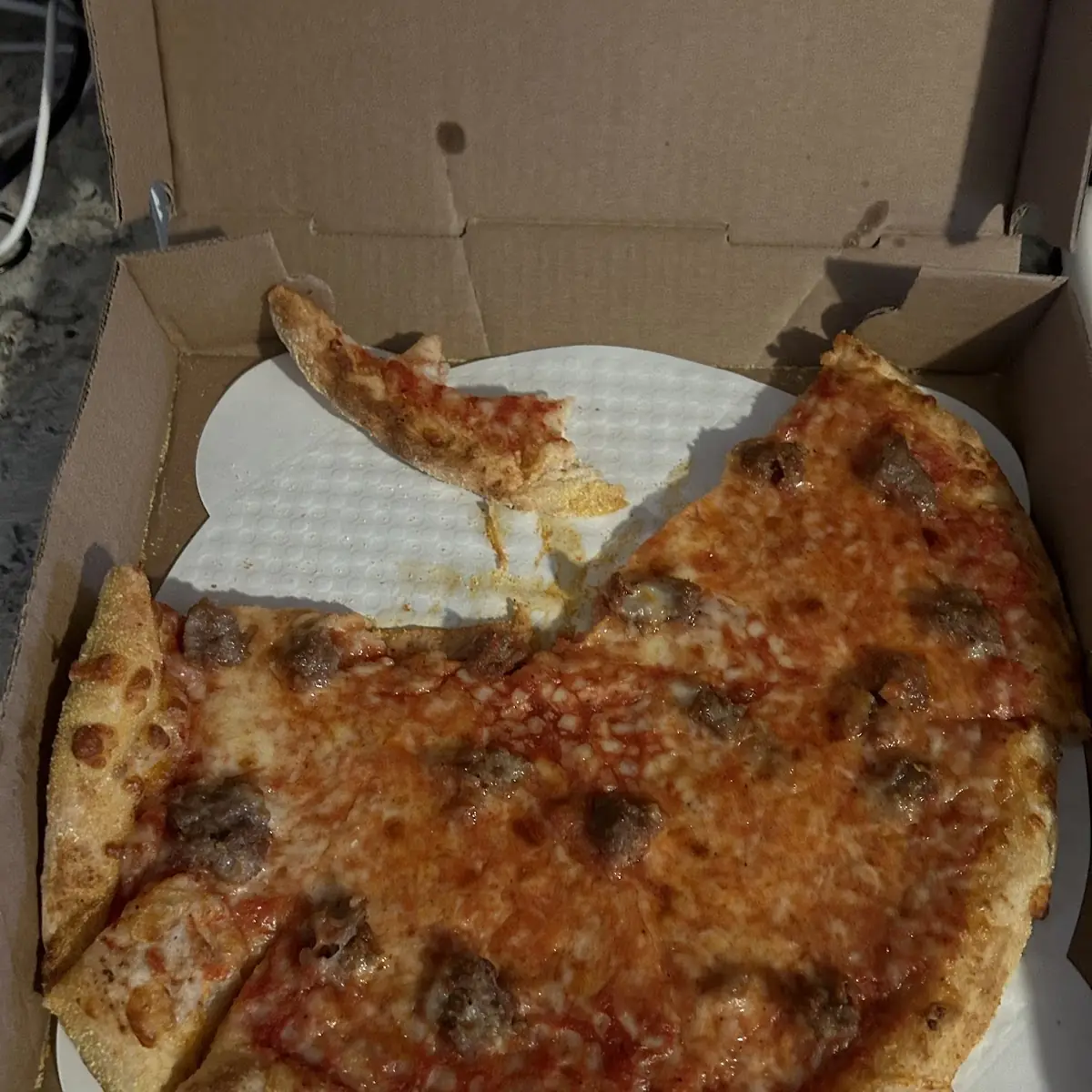 Sausage Pizza