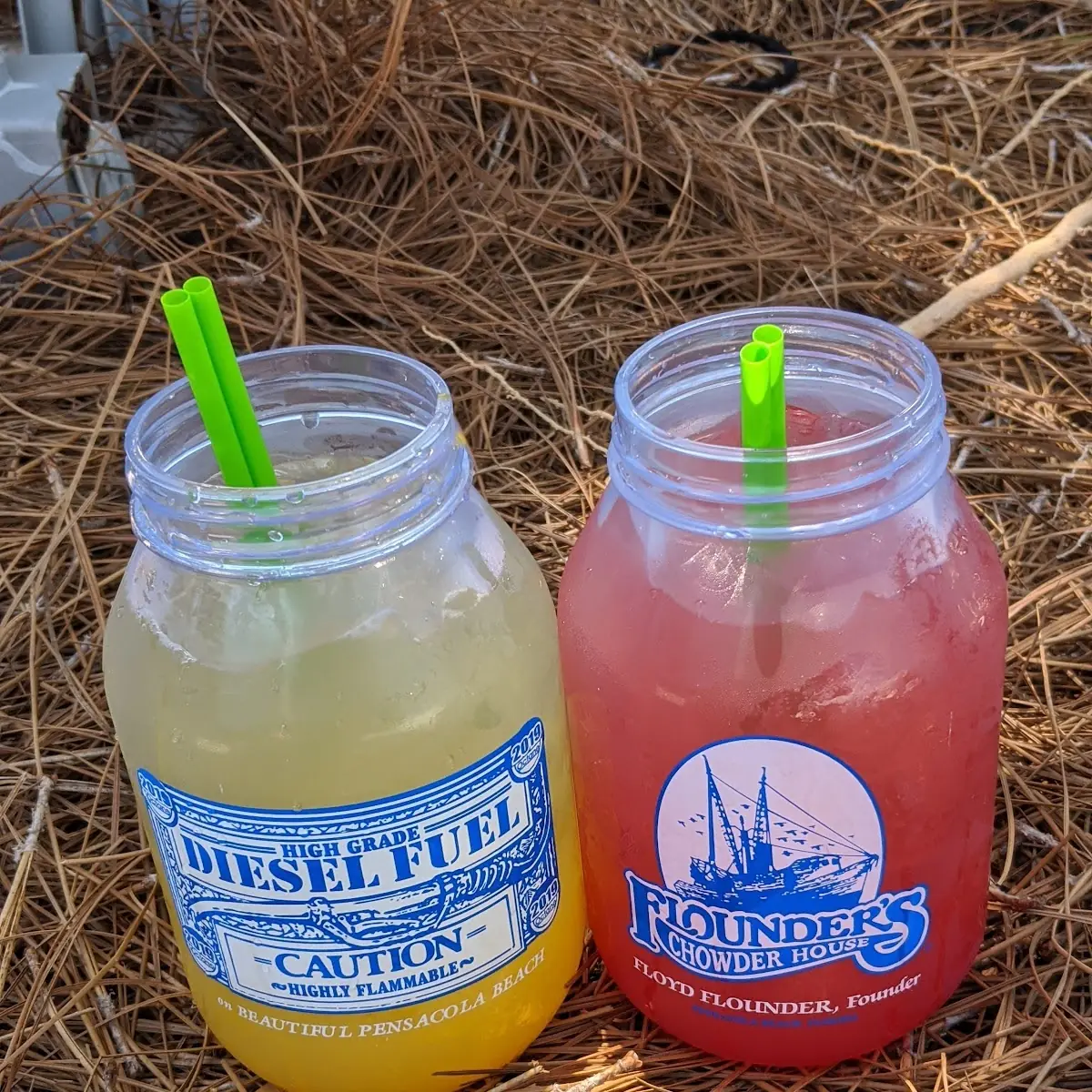 Raspberry Long Island Iced Tea & Regular Long Island Iced Tea