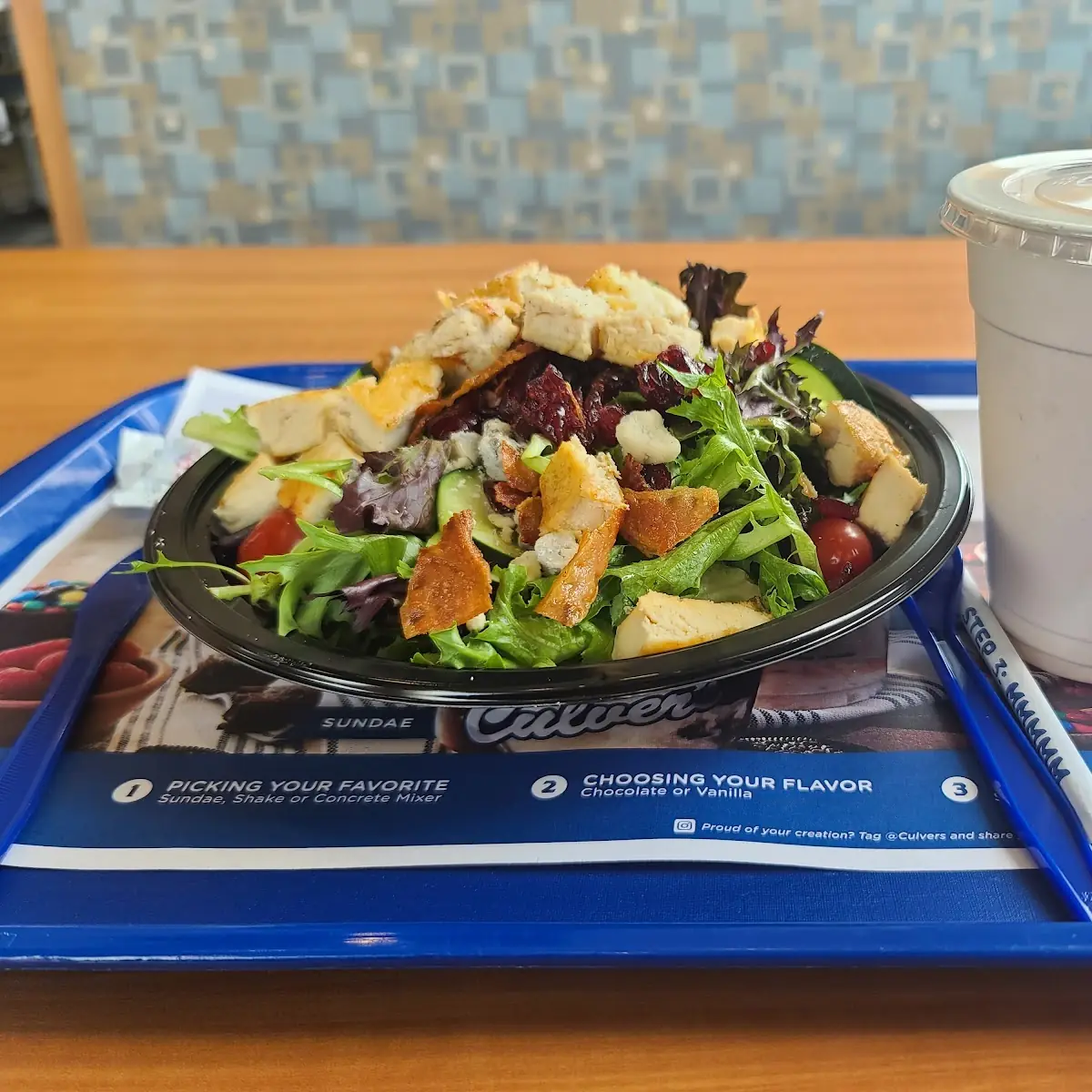 Cranberry Bacon Blue Chicken Salad Salad