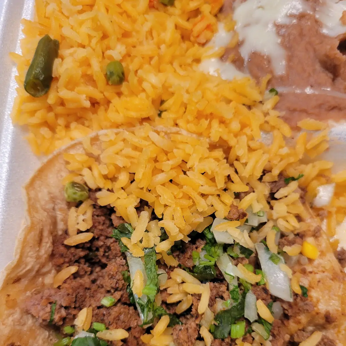 Triple Beef Taco