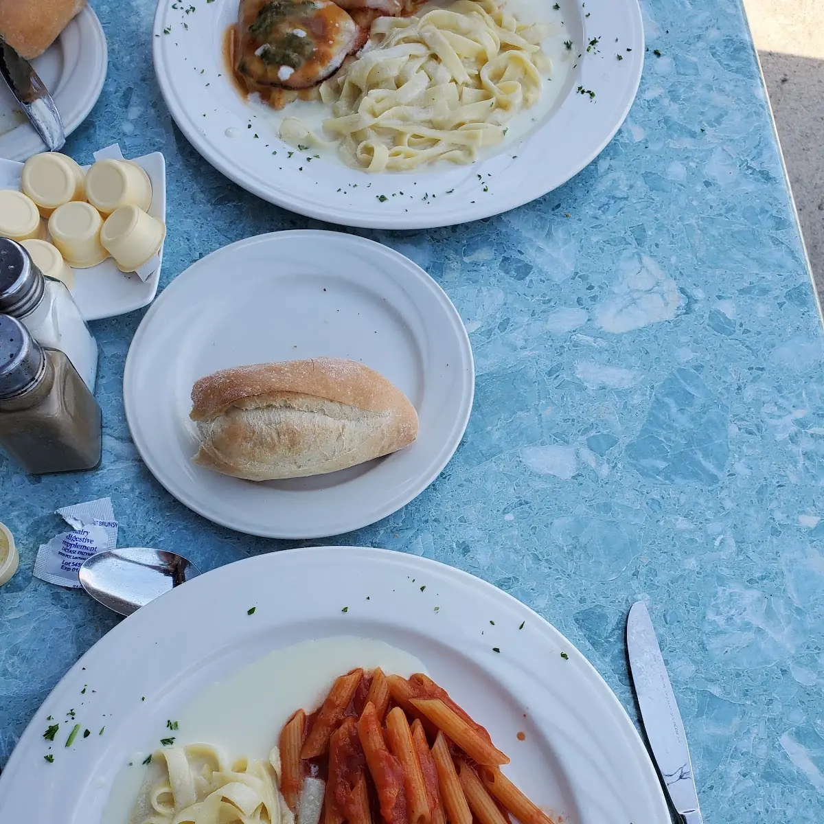 Duo Pasta with Chicken Parmigiana, Casa Paolo