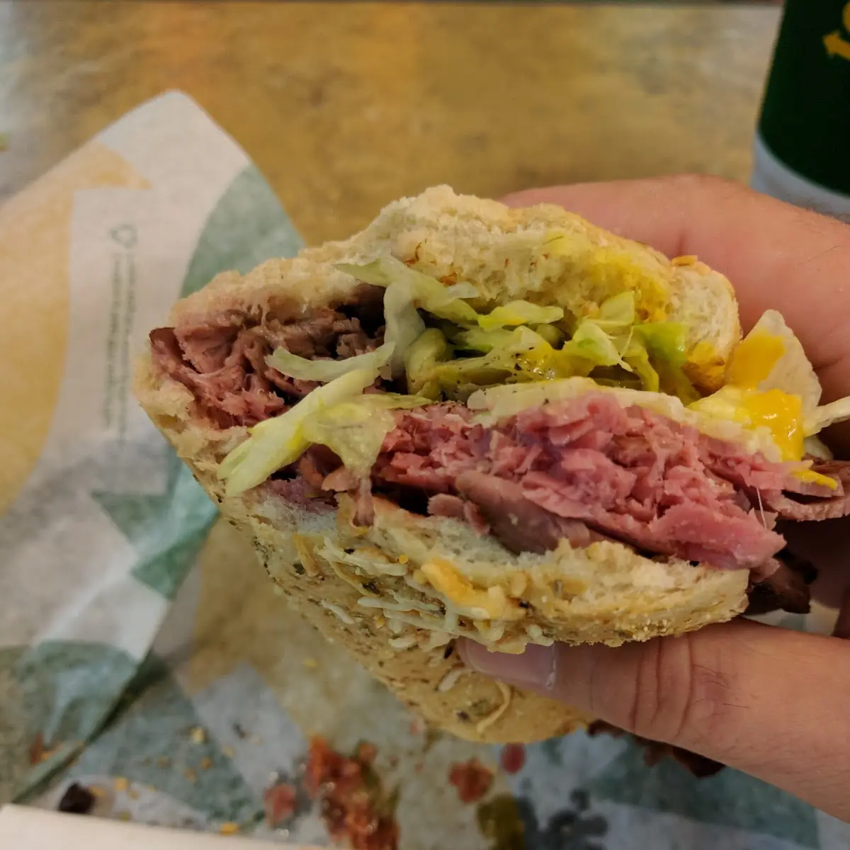 Roast Beef Sub from Subway