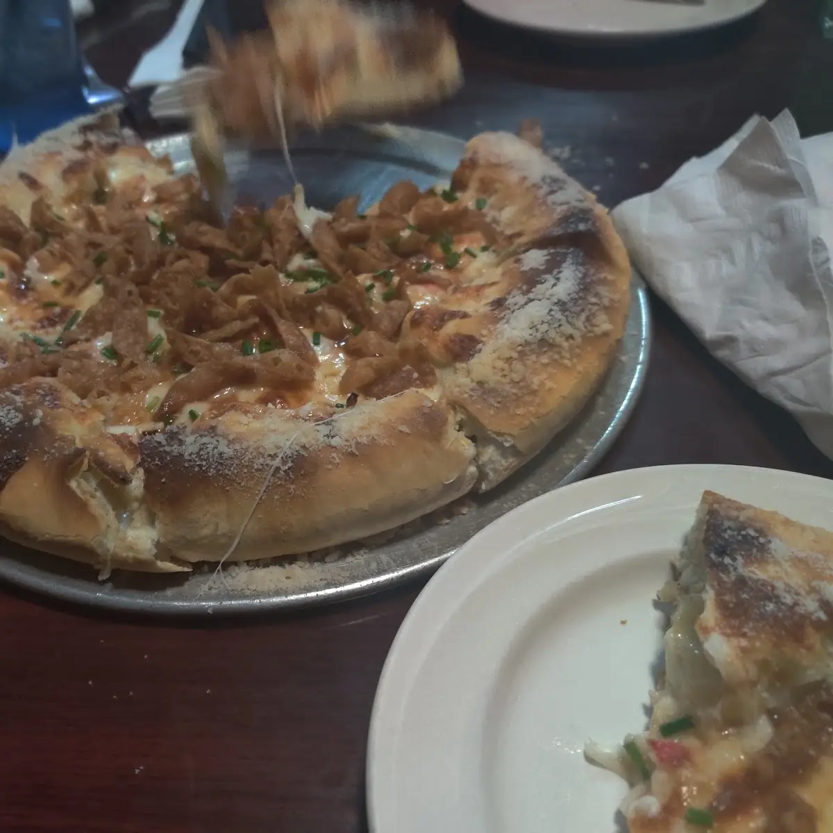 Crab Rangoon Pizza