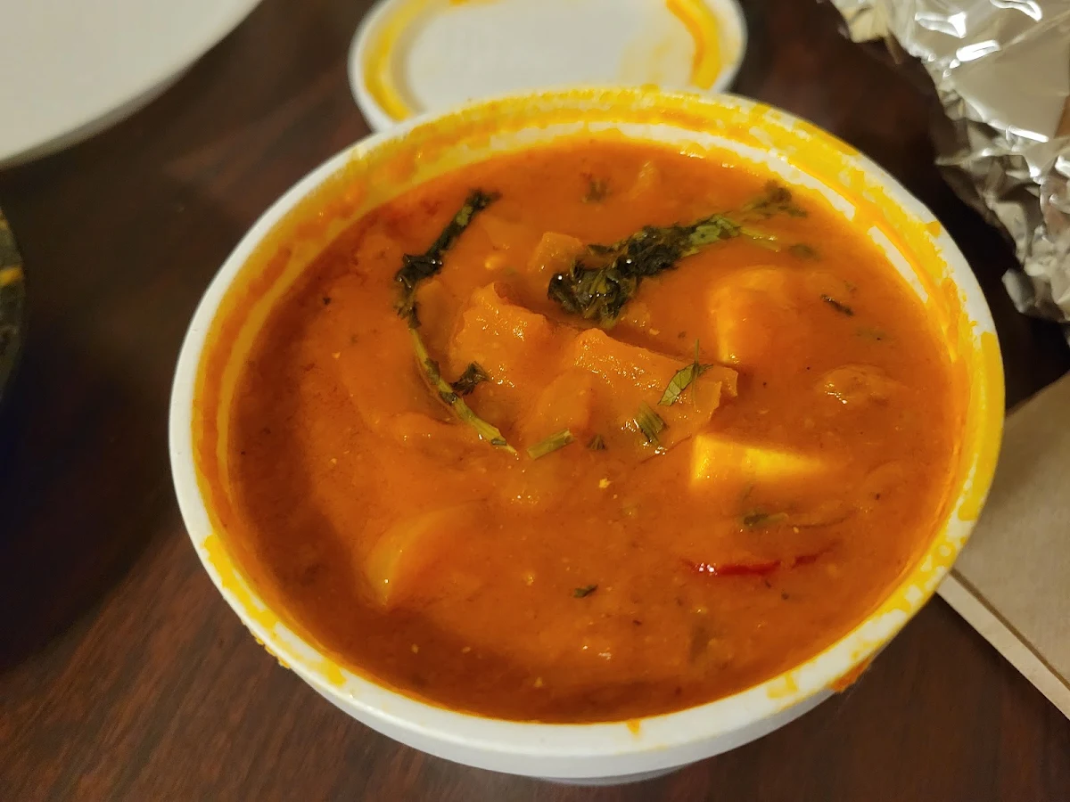 Prawn Tikka Masala, Spice Hut Indian Cuisine.