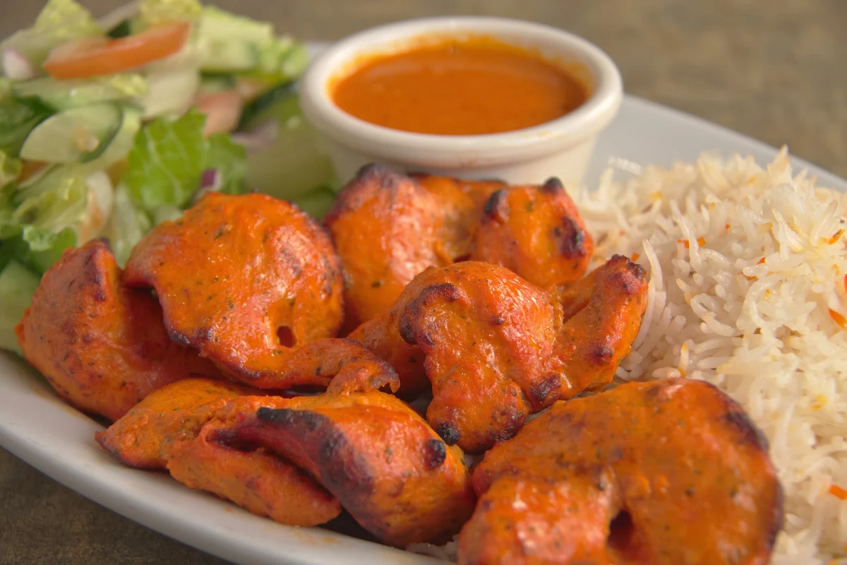 Tandoori Mint Chicken Tikka, Spice Hut Indian Cuisine.