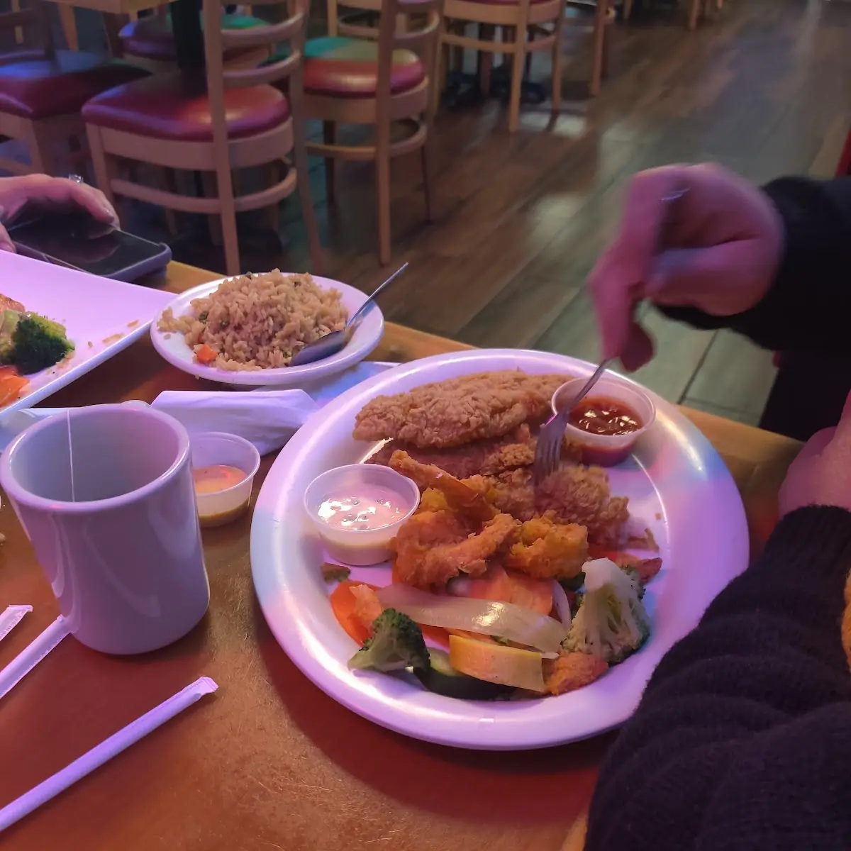 6 Fried Shrimp Dinner