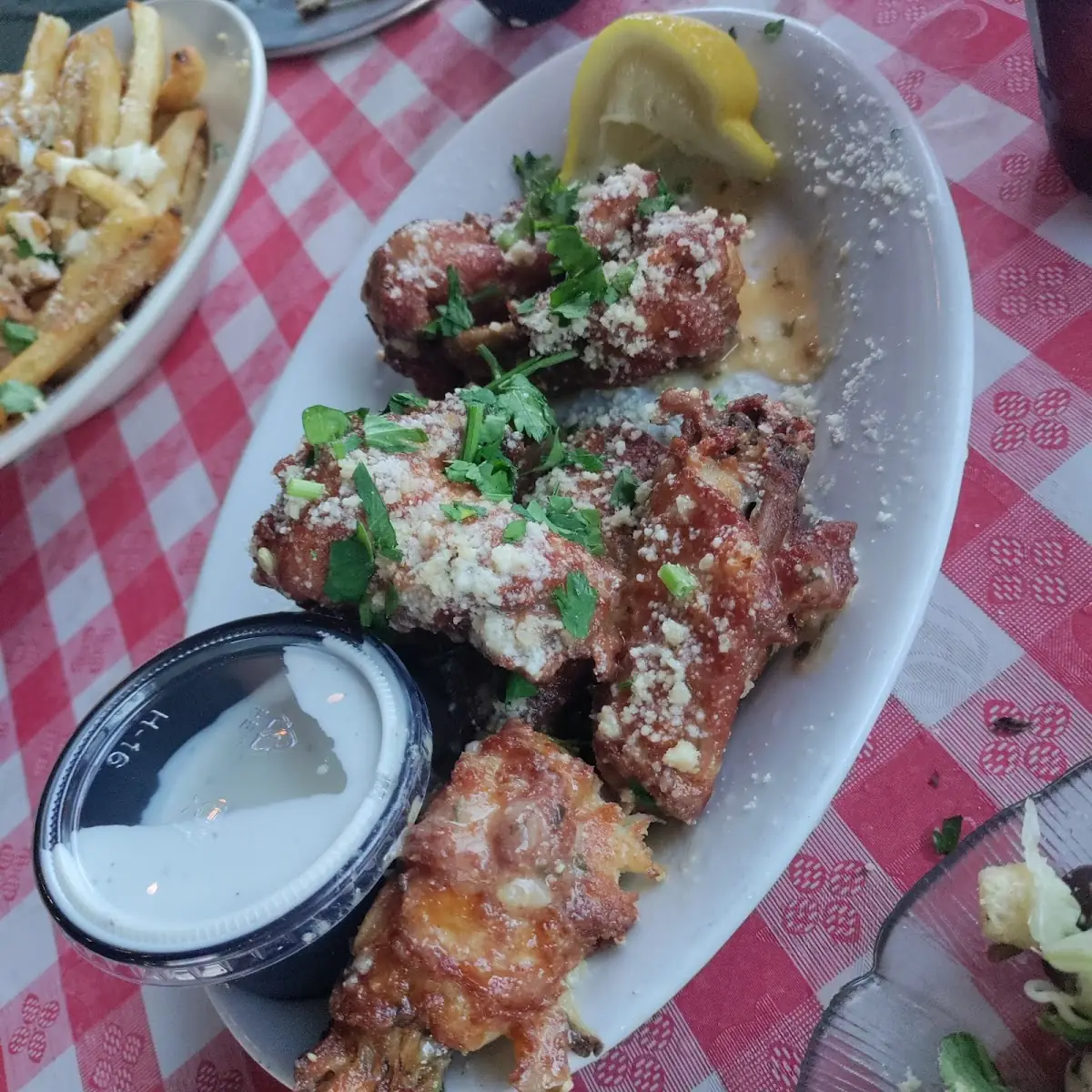 Garlic Parmesan Wings