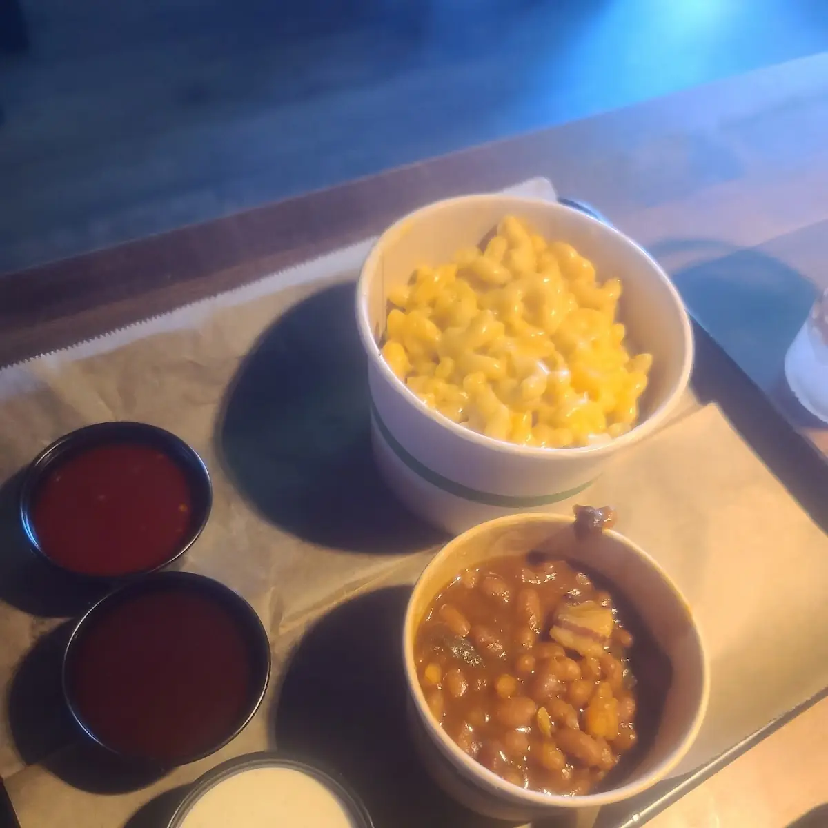 Mac N' Cheese & Baked Beans