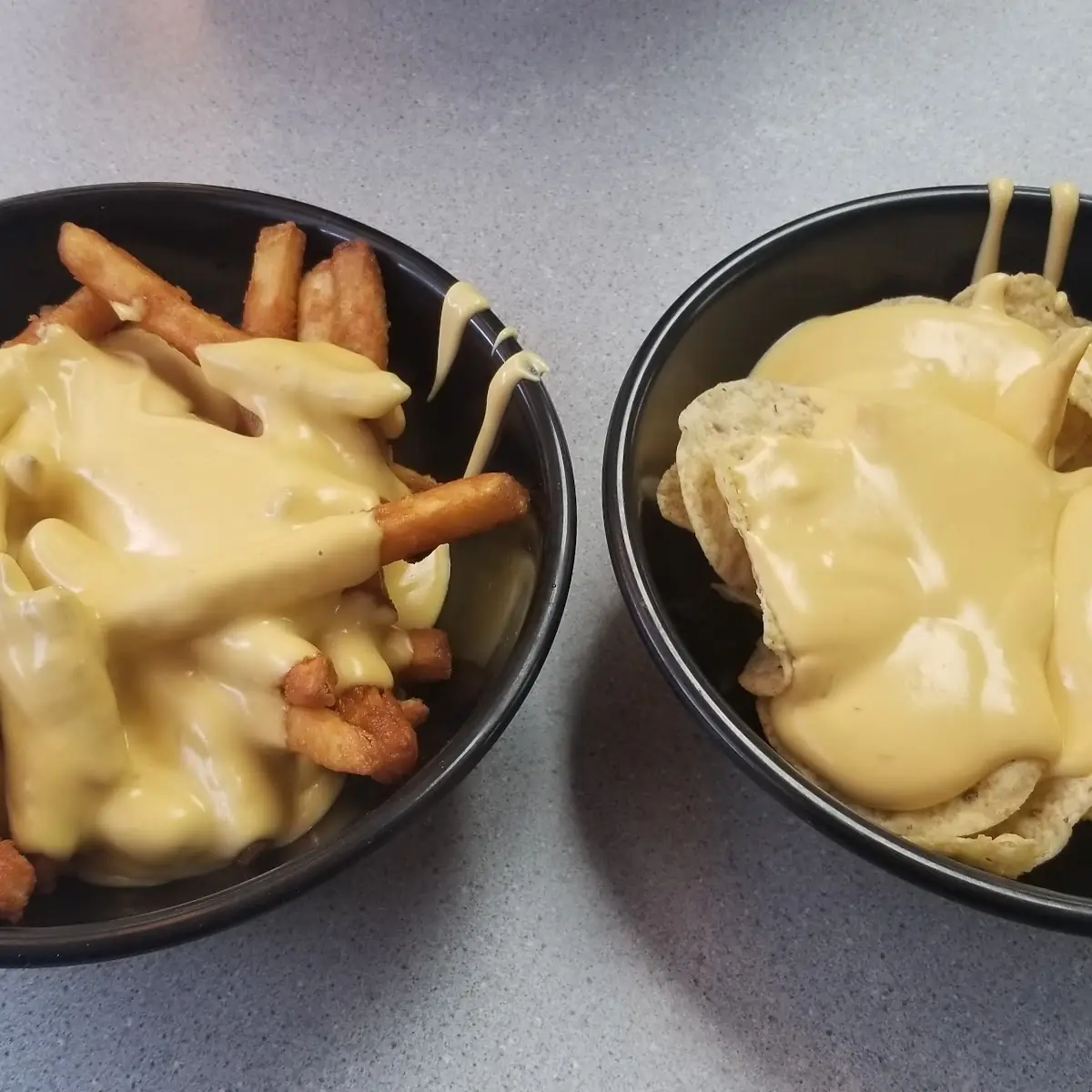 Cheese Fries and Nachos