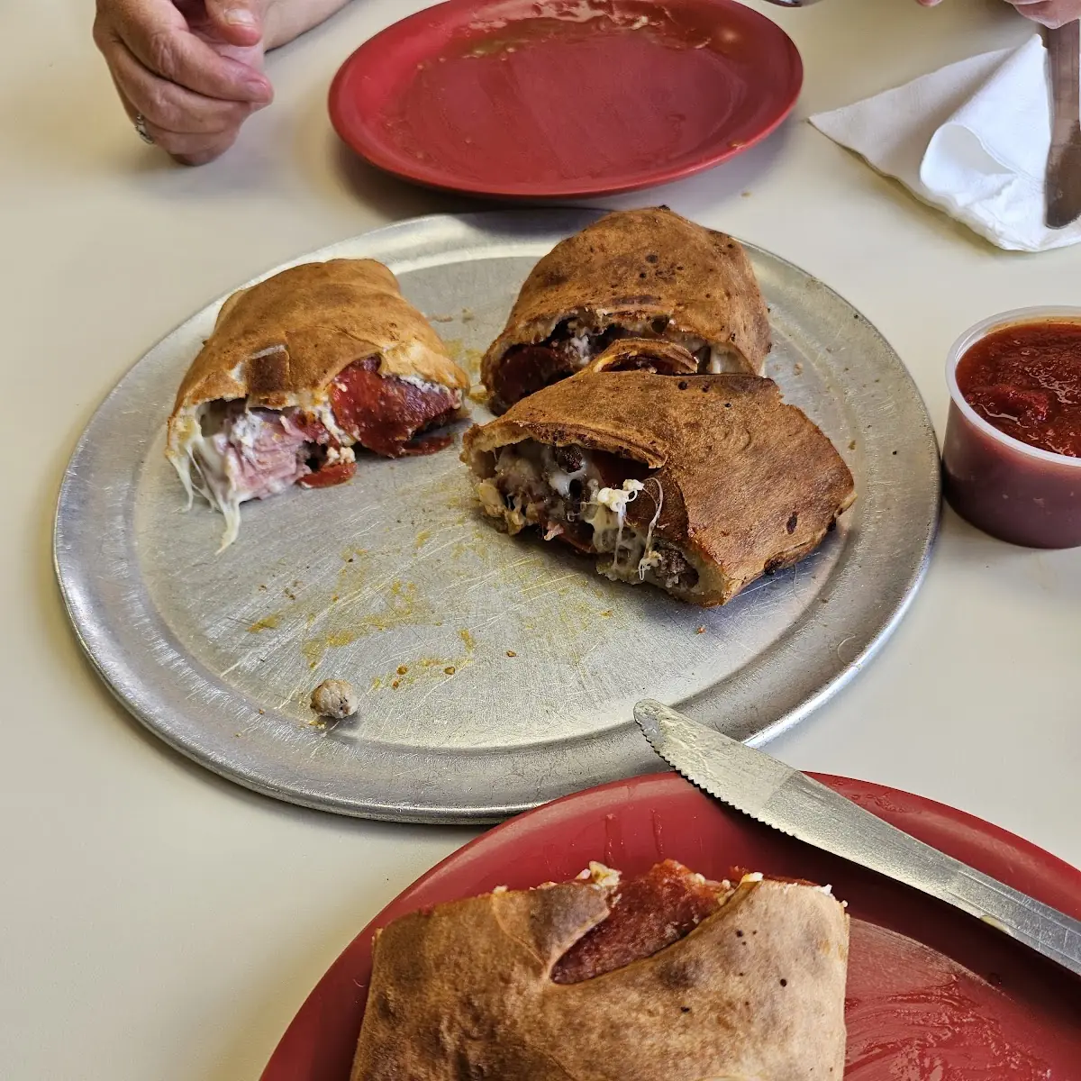 Meatlovers Calzone