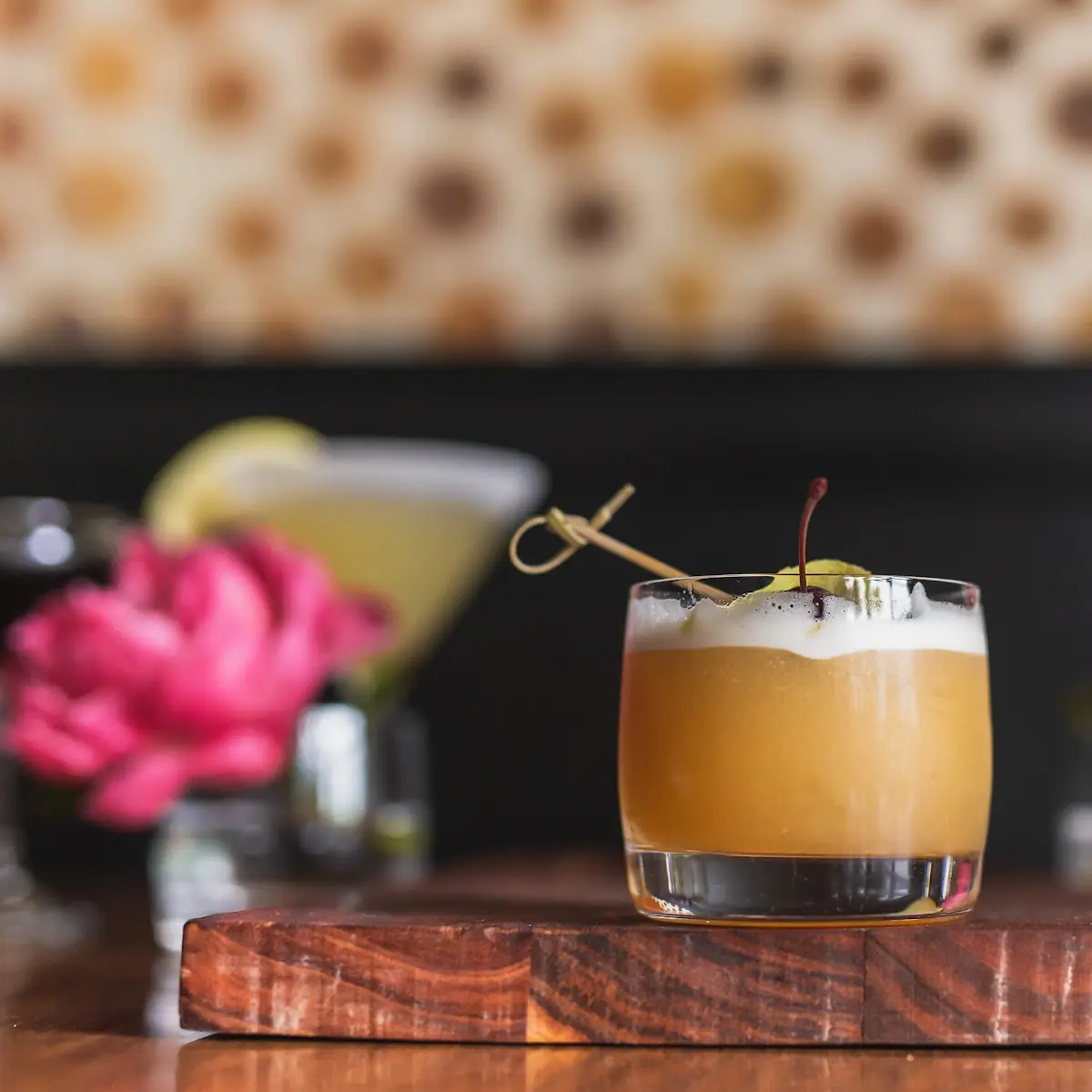 Barrel Aged Black Manhattan