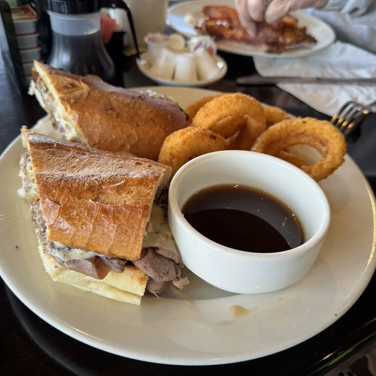 French Dip Burger
