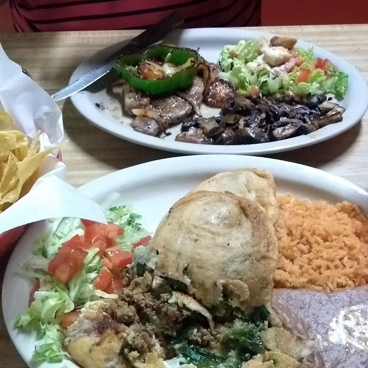 Chile Rellenos with Pancake Battet