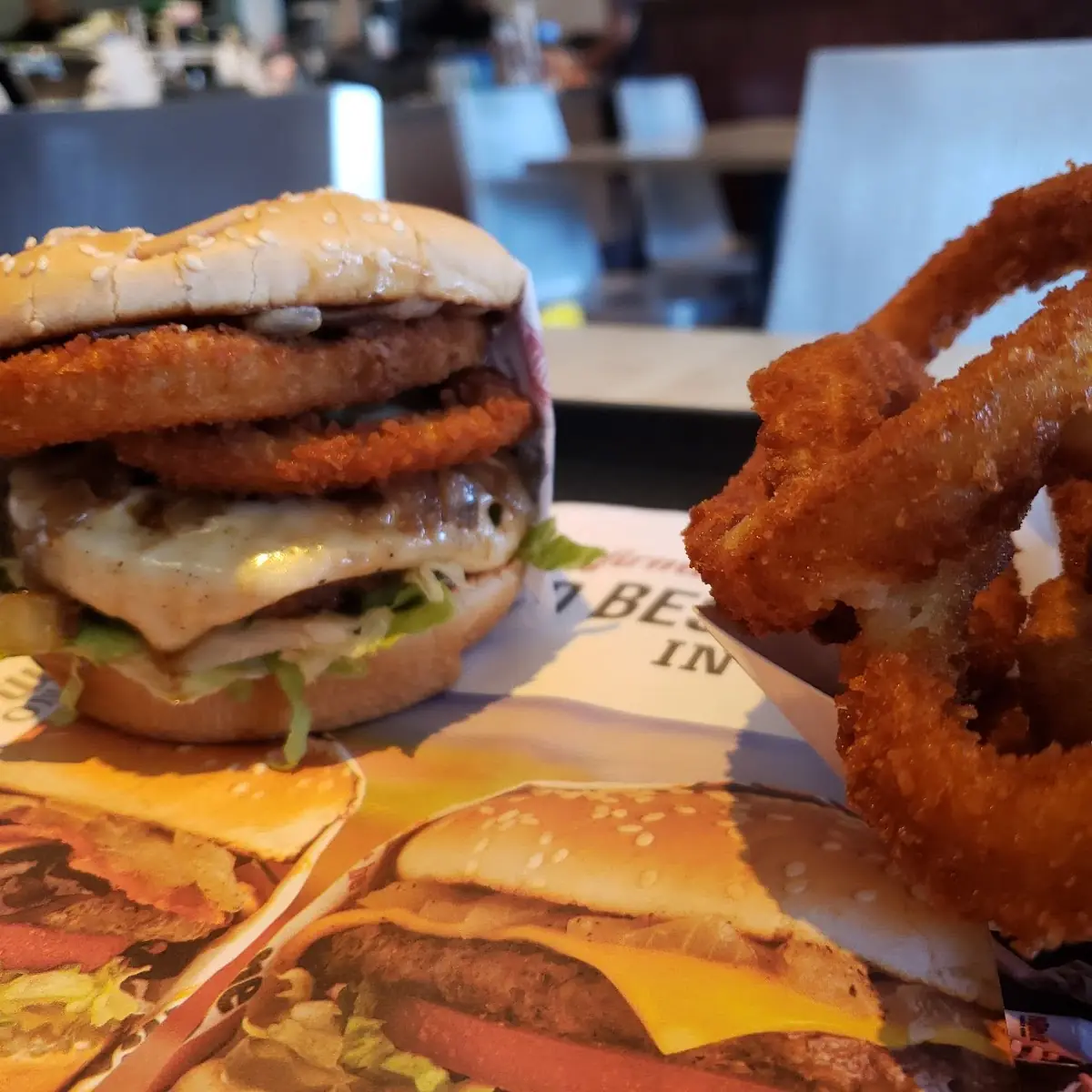 French Onion Burger