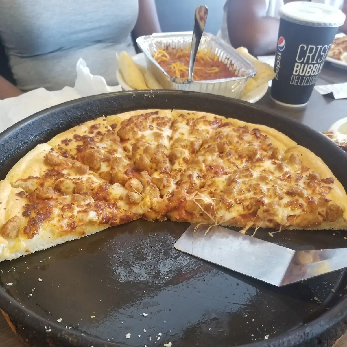 Sausage Pan Pizza