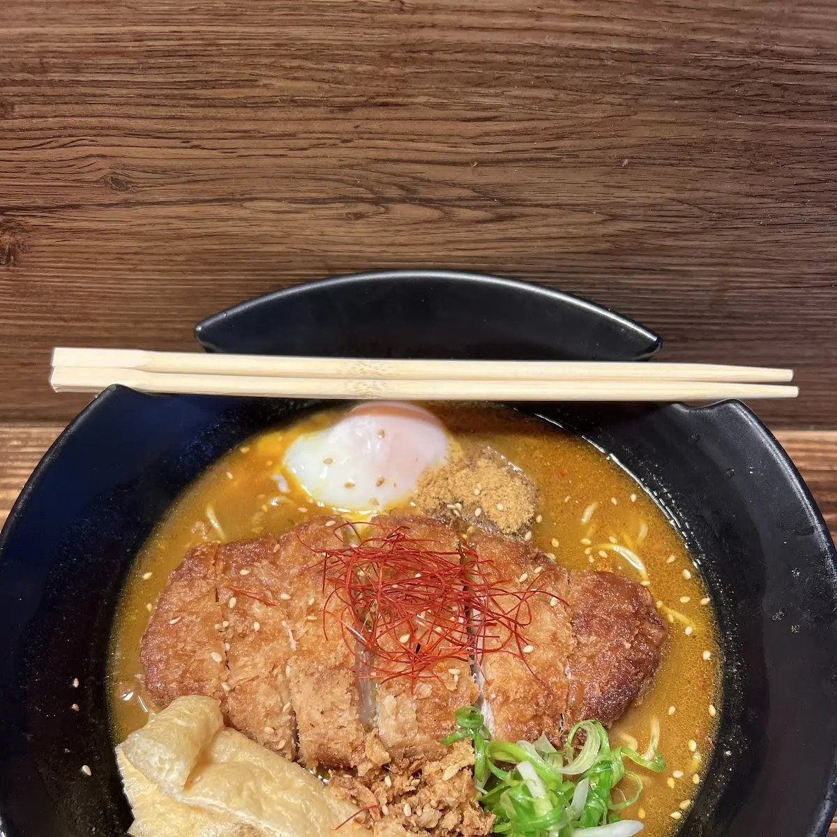 Style Pork Katsu Curry Ramen