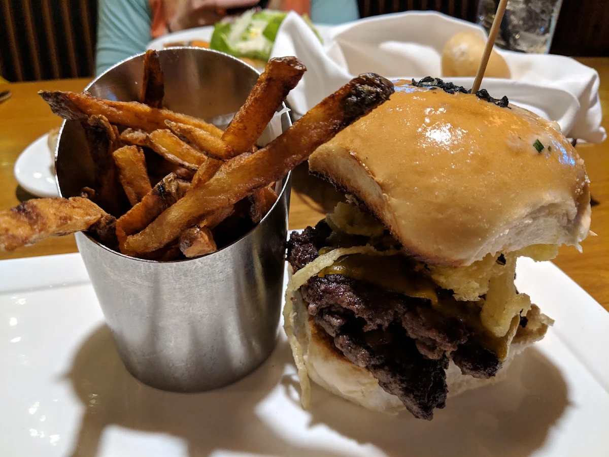 Shaved Prime Beef Sliders