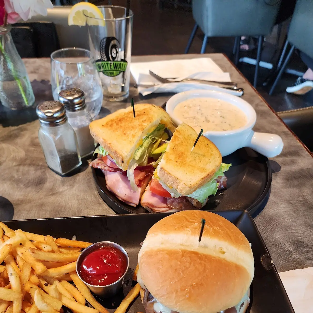 Mushroom Swiss Burger