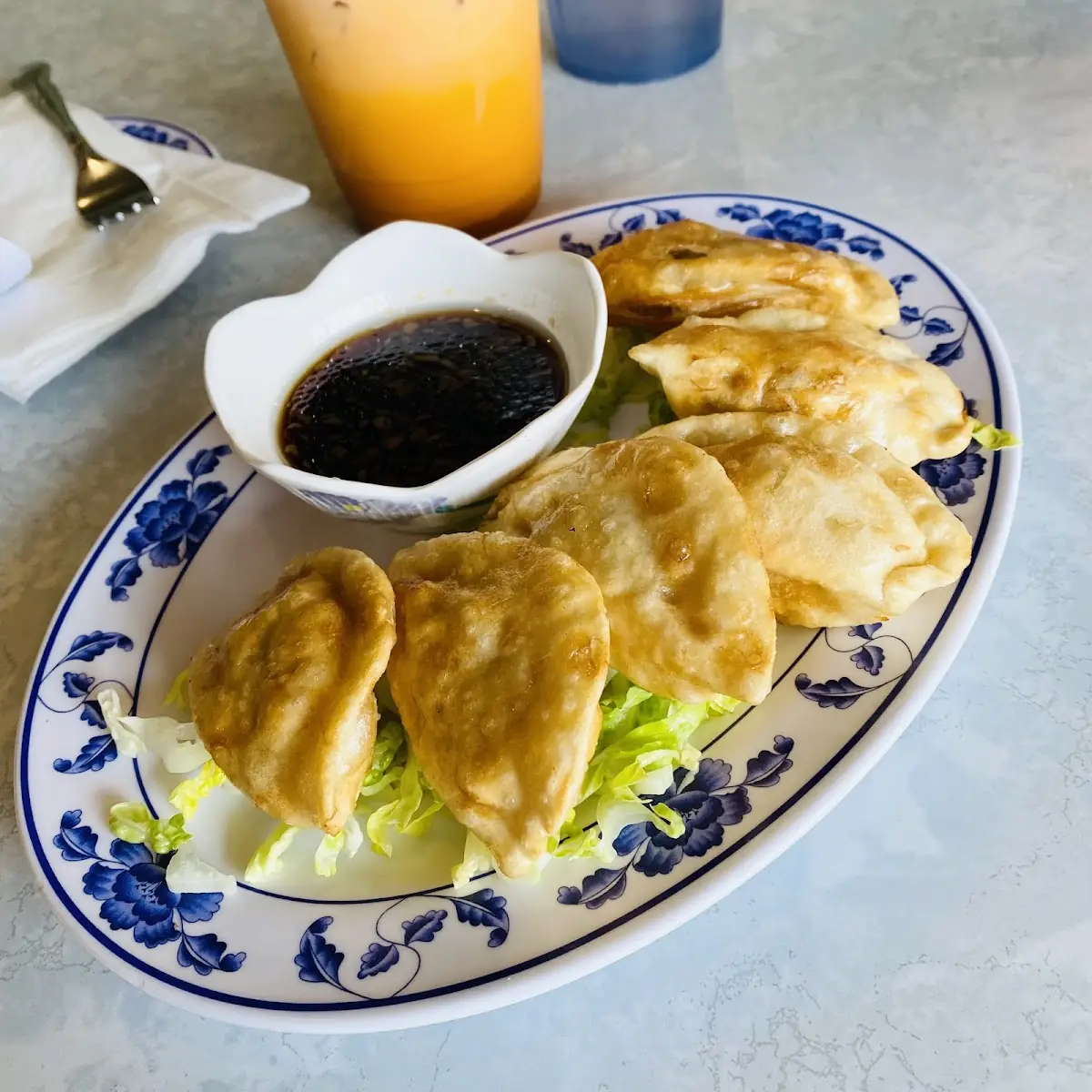 A8 Deep Fried Dumplings 6 PC